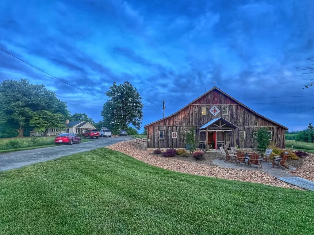 The Bunkhouse at Blueberry Hill lodging at venue