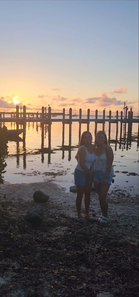 sunset in Key Largo