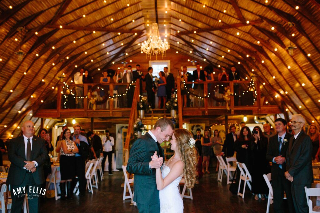 First dance at the barn at blueberry hill