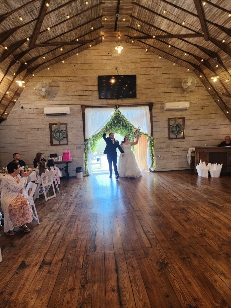 locally owned wedding venue The Barn at Blueberry Hill in Elkin NC located near Winston-Salem and Charlotte