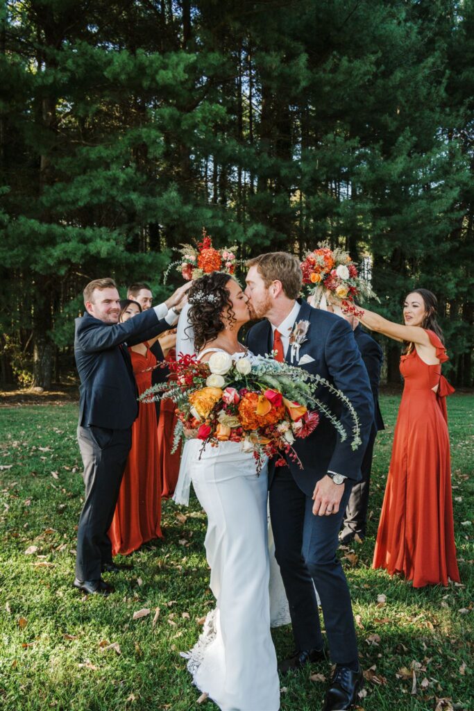 The Barn at Blueberry Hill Elkin NC a wedding venue with lodging, bartender and DJ located near Winston-Salem and Charlotte
