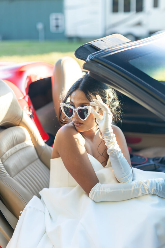 exit at locally owned wedding venue The Barn at Blueberry Hill includes bartender, DJ and lodging in Elkin NC located near Winston-Salem and Charlotte