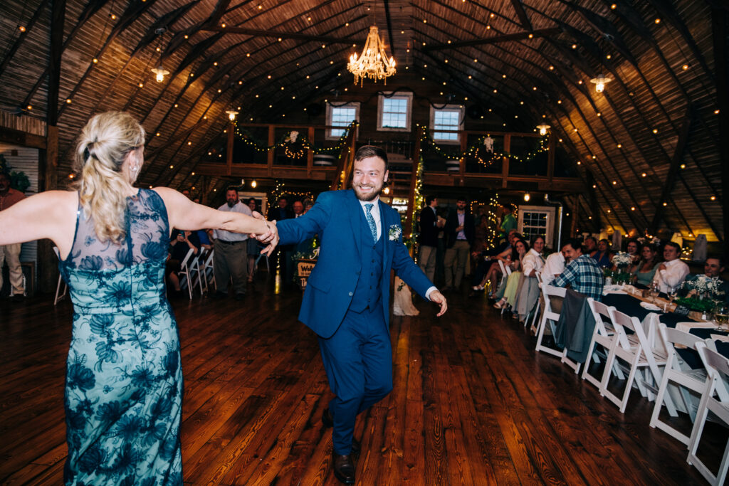 Dancing at The Barn at Blueberry Hill
