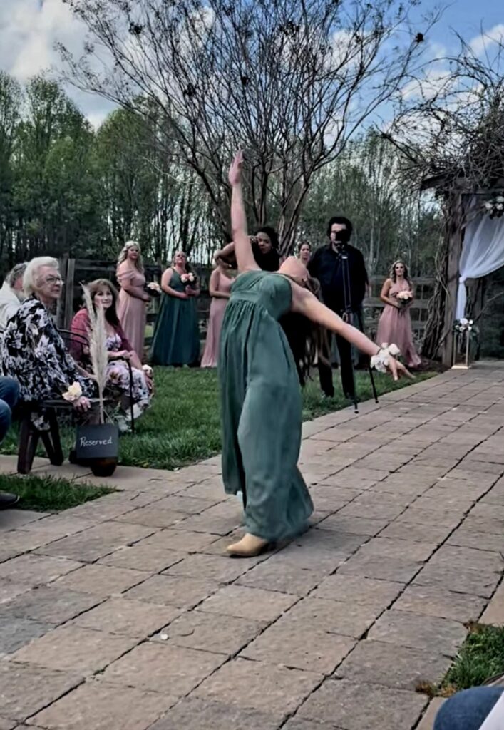 The Barn at Blueberry Hill a rustic wedding venue in Elkin NC close to Charlotte and Winston Salem includes DJ, lodging, bartender and table settings