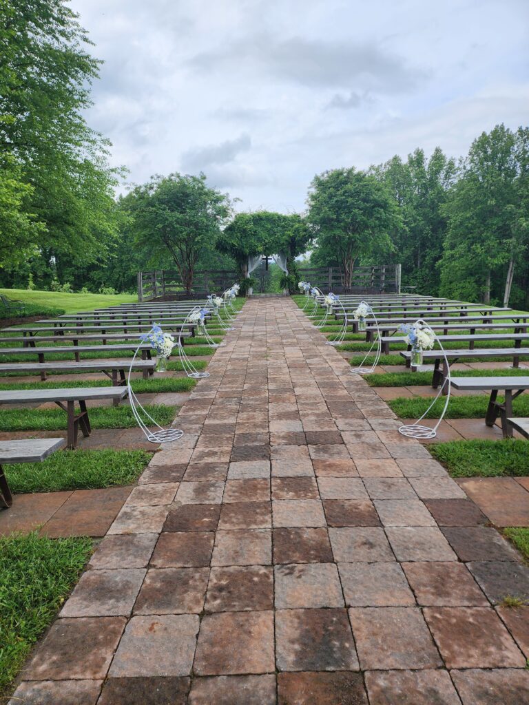 The Barn at Blueberry Hill locally owned wedding venue with bartender, DJ and lodging in Elkin NC located near Winston-Salem and Charlotte
