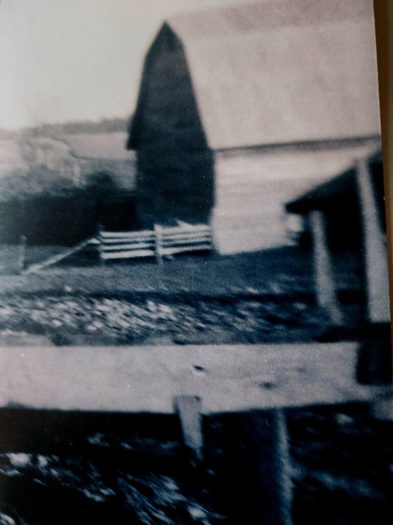 Original barn in 1950's