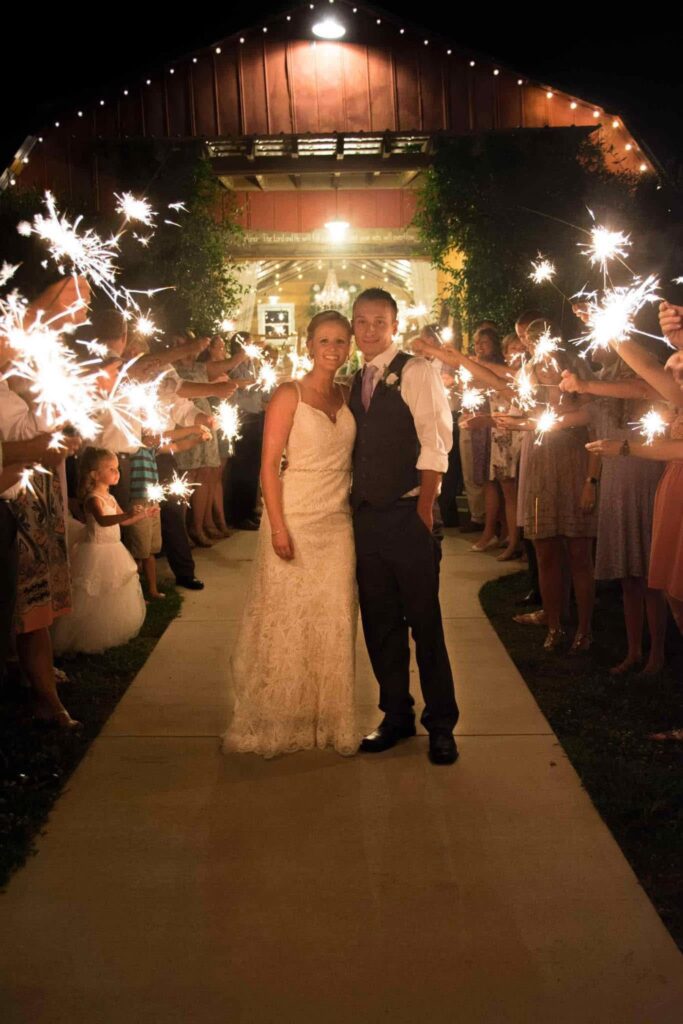 The Barn at Blueberry Hill private wedding venue in northwest NC