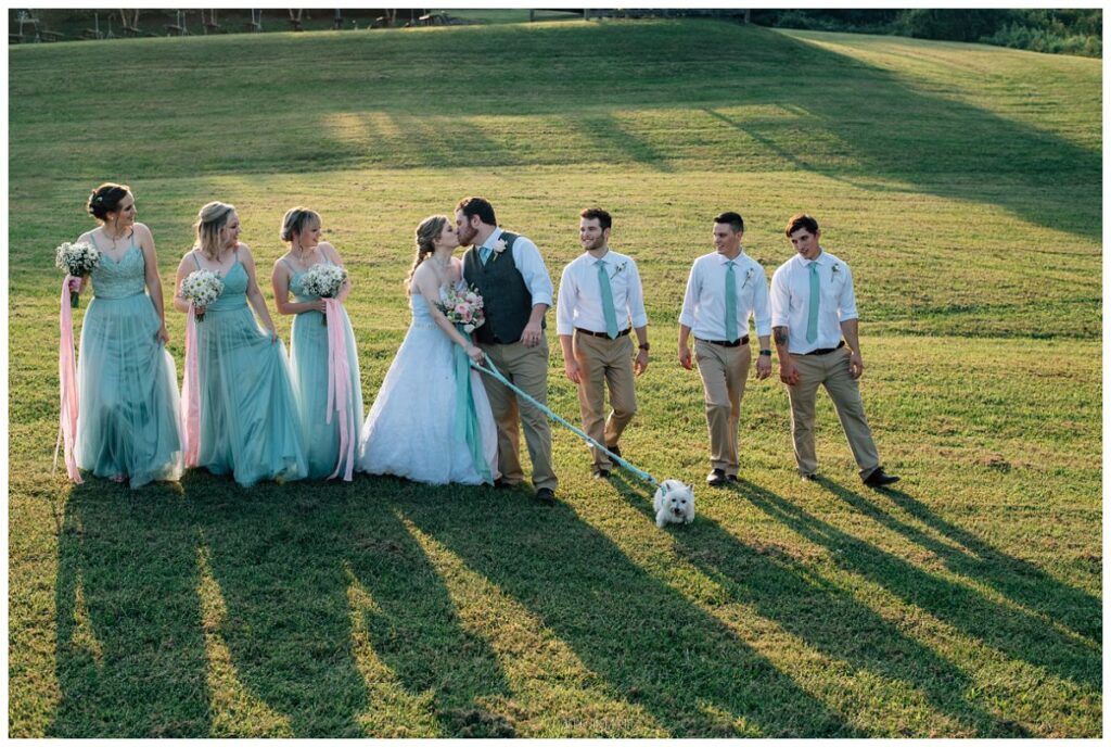 The Barn at Blueberry Hill a locally owned wedding venue in Elkin, NC located close to Winston-Salem and Charlotte with lodging, bartender, DJ for a weekend wedding