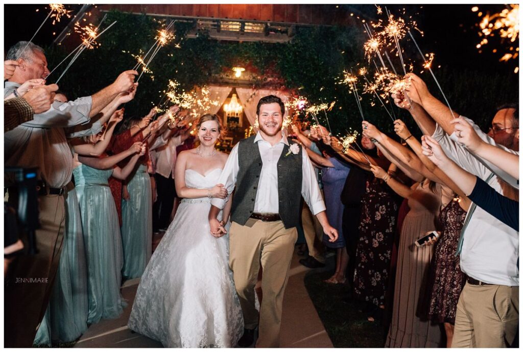 The Barn at Blueberry Hill a locally owned wedding venue in Elkin, NC located close to Winston-Salem and Charlotte with lodging, bartender, DJ for a weekend wedding