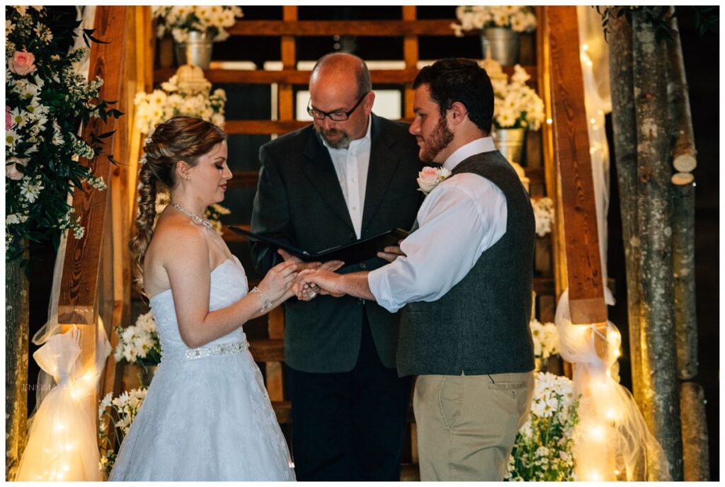 The Barn at Blueberry Hill a locally owned wedding venue in Elkin, NC located close to Winston-Salem and Charlotte with lodging, bartender, DJ for a weekend wedding